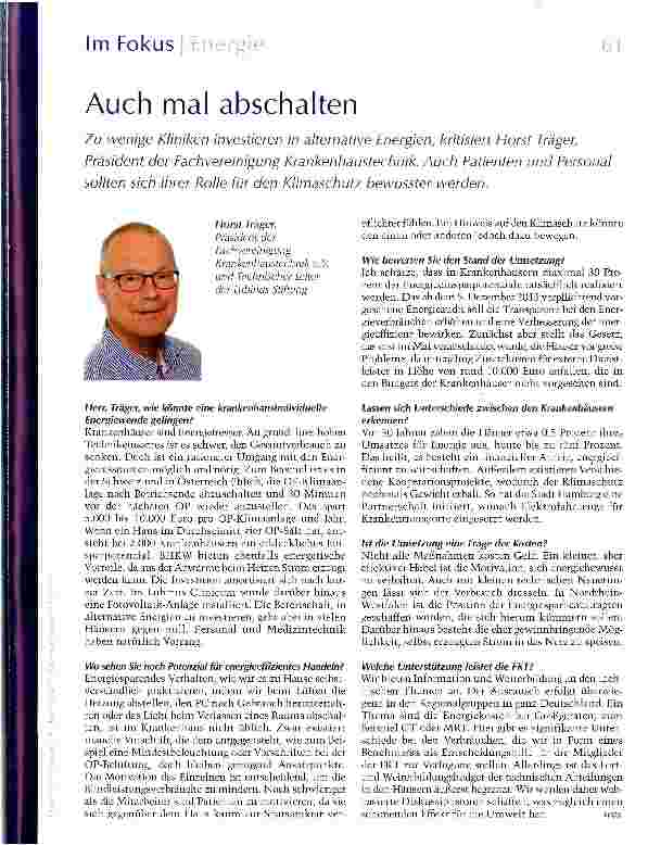 Vorschauseite 1: Auch mal abschalten