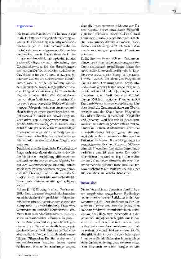 Vorschauseite 2: Aspekte einer Akademisierung der Pflege auf der Intensivstation