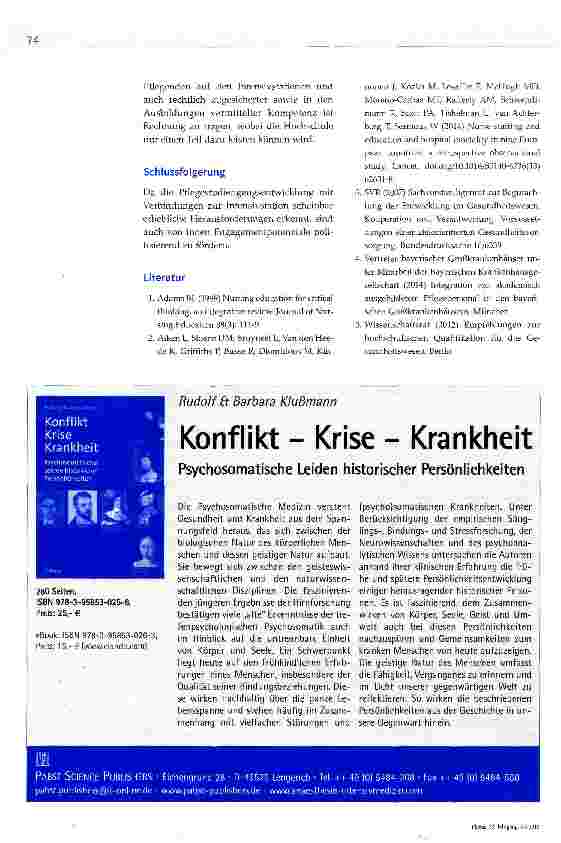 Vorschauseite 3: Aspekte einer Akademisierung der Pflege auf der Intensivstation