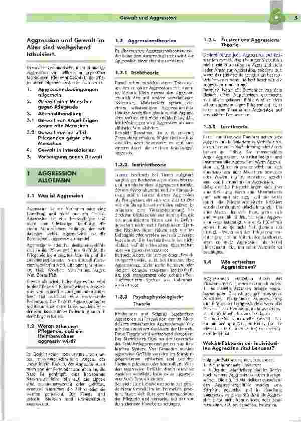 Vorschauseite 2: Gewalt und Aggressionen in der Artenpflege