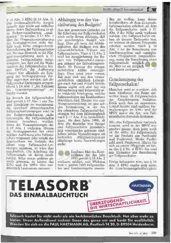 Vorschauseite 2: Fallpauschalen, Sonderentgelte und Krankenhausbudget nach neuem Recht