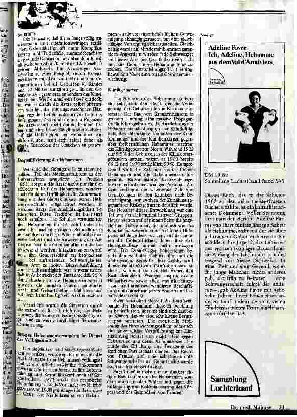 Vorschauseite 2: Hebammen Von der heilkundigen zur geduldigen Assistentin