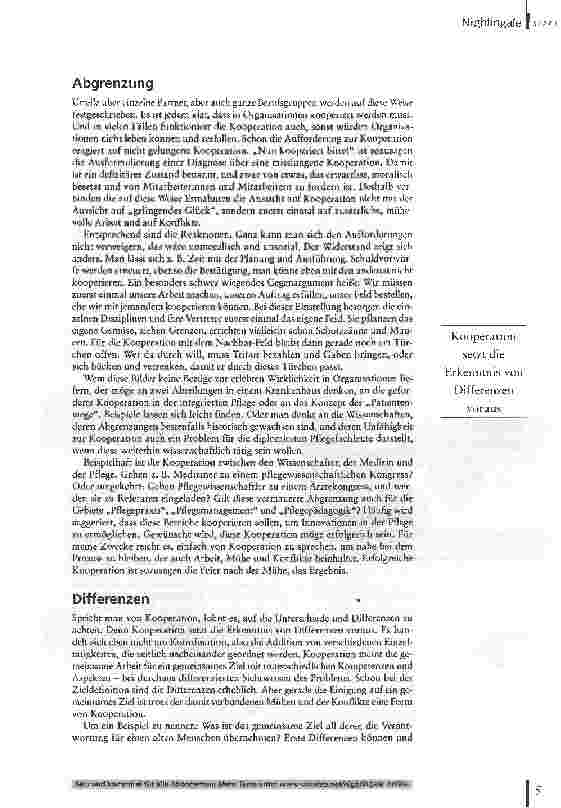 Vorschauseite 2: Gemeinsames Ziel
