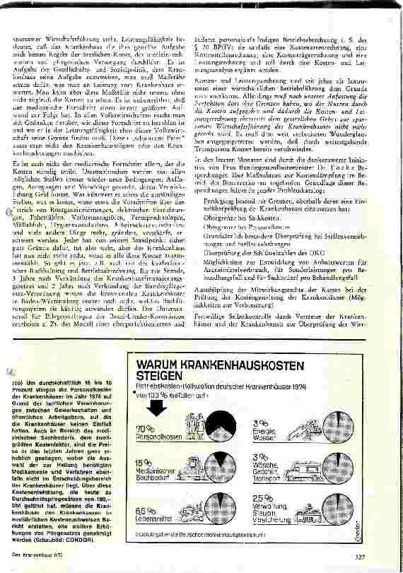 Vorschauseite 4: Leistungsstandart des Krankenhauses als Kostenfaktor