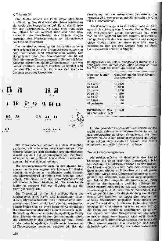Vorschauseite 3: Genetische Beratung, eine neue Vorsorgemaßnahme