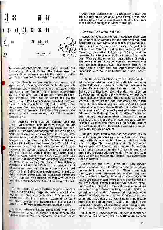 Vorschauseite 4: Genetische Beratung, eine neue Vorsorgemaßnahme