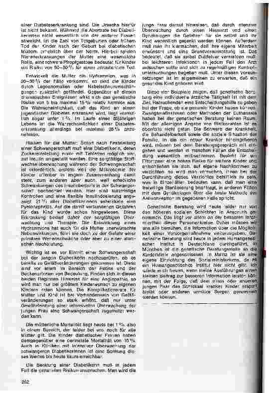 Vorschauseite 5: Genetische Beratung, eine neue Vorsorgemaßnahme