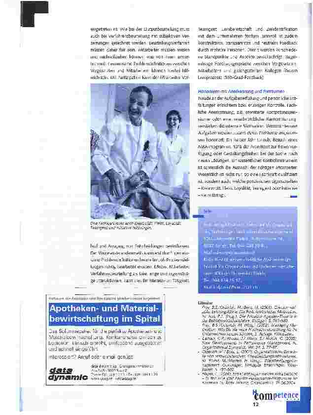 Vorschauseite 4: Eignet sich Pay for Performance im Gesundheitswesen?