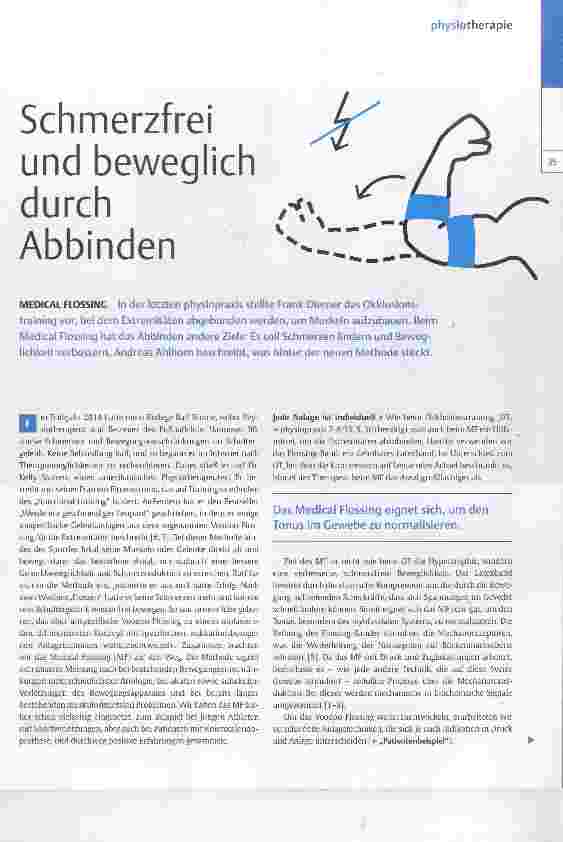Vorschauseite 1: Schmerzfrei und beweglich durch Abbinden