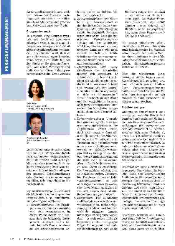 Vorschauseite 2: Frühjahrsmüdigkeit oder Demotivation?