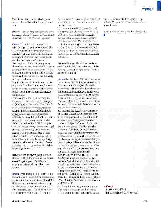 Vorschauseite 2: Die schlechte Beurteilung macht mich heute noch stolz