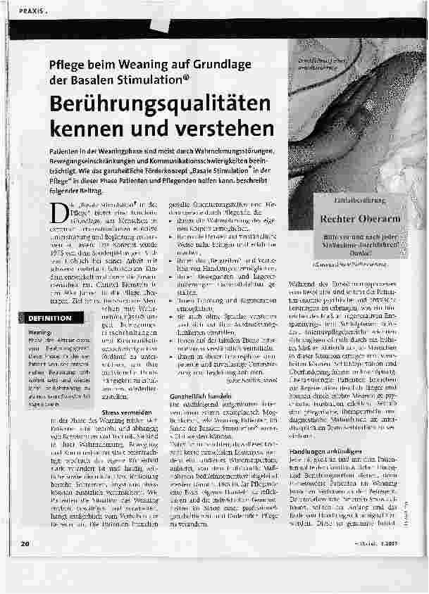 Vorschauseite 1: Berührungsqualitäten kennen und verstehen