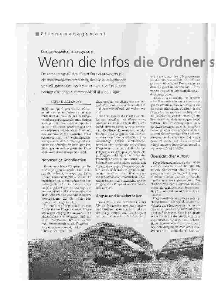 Vorschauseite 1: Wenn die Infos die Ordner sprengen