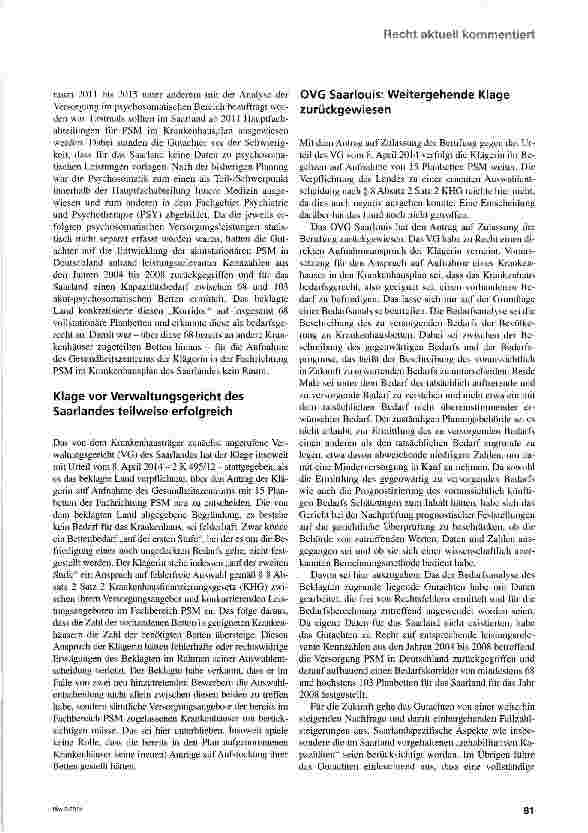 Vorschauseite 2: Streit um begehrte Plätze
