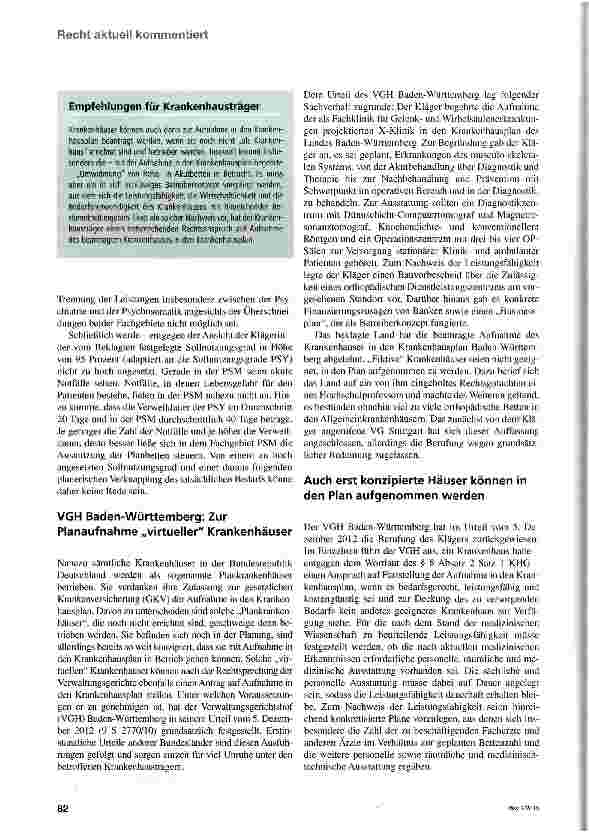 Vorschauseite 3: Streit um begehrte Plätze