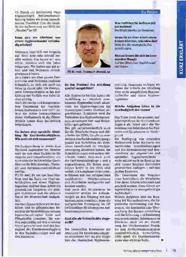 Vorschauseite 2: Ein sauberer Schritt