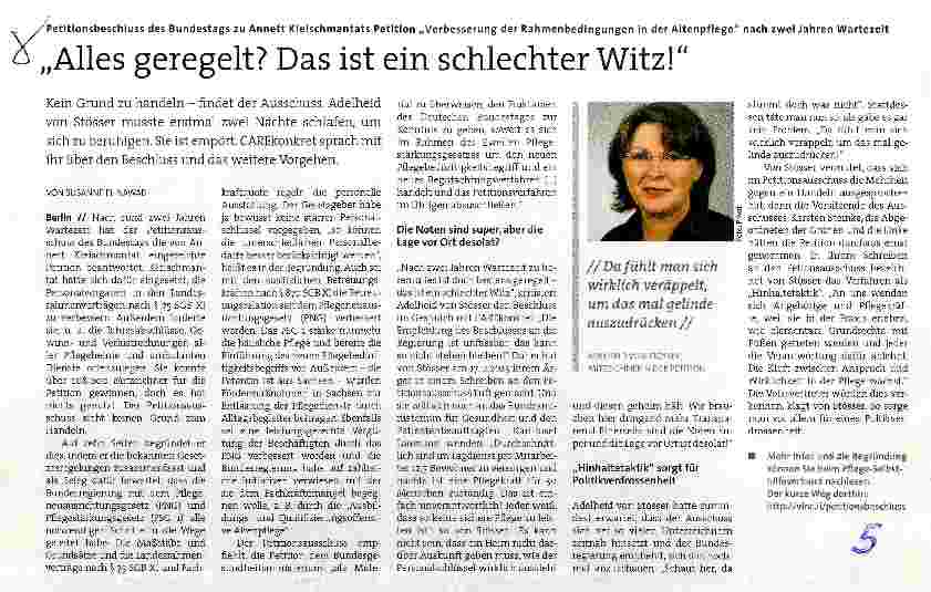 Vorschauseite 1: Alles geregelt? Das ist ein schlechter Witz!