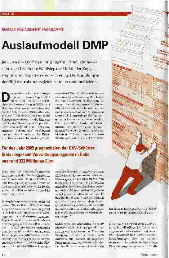 Vorschauseite 1: Auslaufmodell DMP