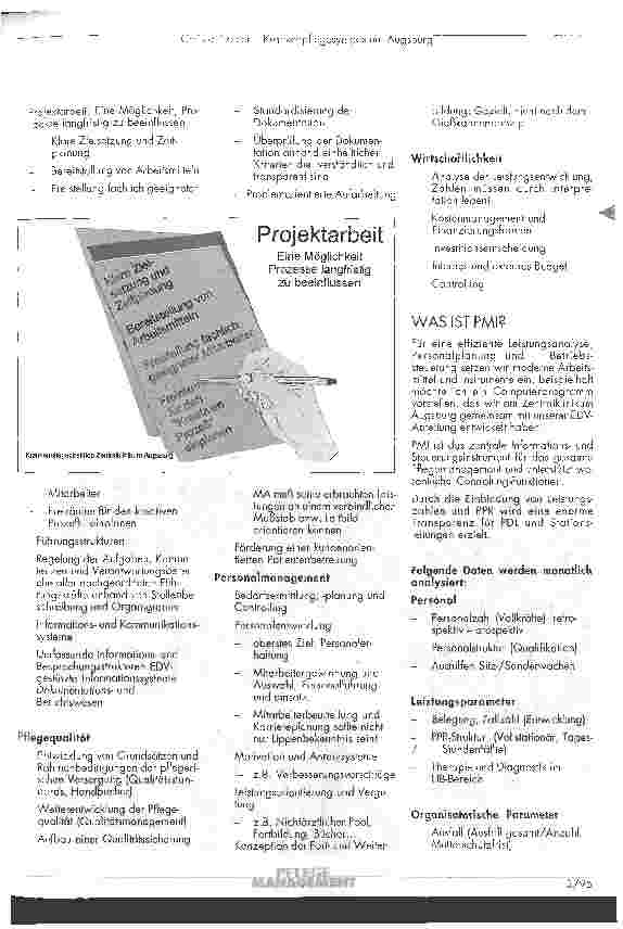 Vorschauseite 4: Erweiterte Verantwortung und Aufgaben des Krankenpflegemanagements im Rahmen des GSG Krankenpflegesymposium am Zentralklinikum Augsburg