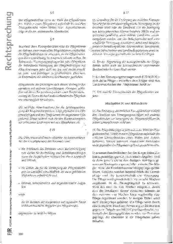 Vorschauseite 2: Versorgungsvertrag -örtlicher Einzugsbereich -personelle Anforderungen -selbstständige Pflegerhilfskräfte