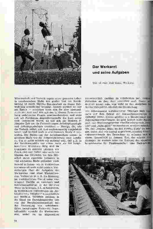 Vorschauseite 1: Der Werkarzt und seine Aufgaben