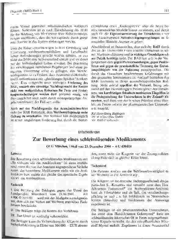 Vorschauseite 4: Positionierung des BAH zur Weiterentwicklung der GKV und der Zukunft des Pharmastandorts Deutschland