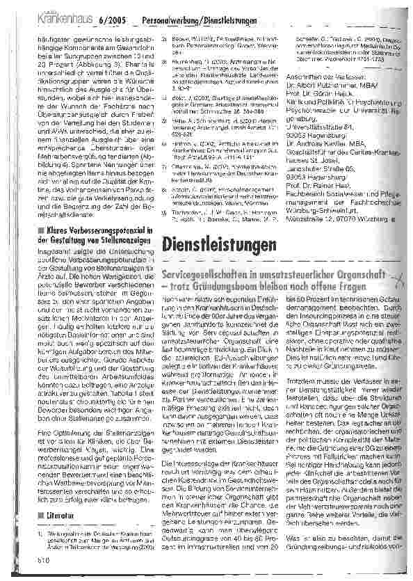 Vorschauseite 1: Servicegesellschaften in umsatzsteuerlicher Organschaft - trotz Gründungsboom bleiben noch offene Fragen