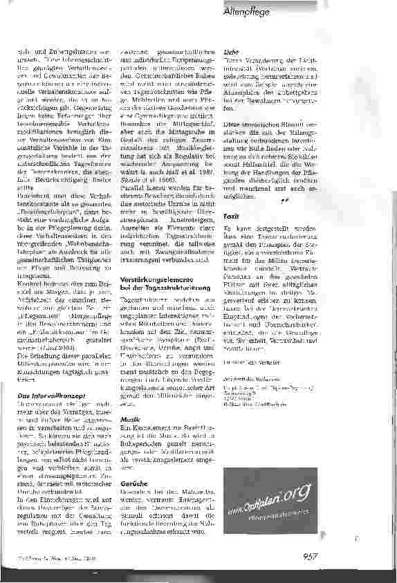 Vorschauseite 4: Tagesstrukturierung für Demenzkranke