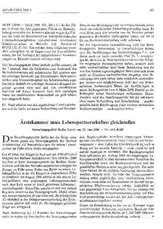 Vorschauseite 5: Fehlerhafte Unterlassung medizinisch gebotener Befunderhebung kann zu Beweislastumkehr hinsichtlich Kausalität des Behandlungsfehlers für Schaden führen