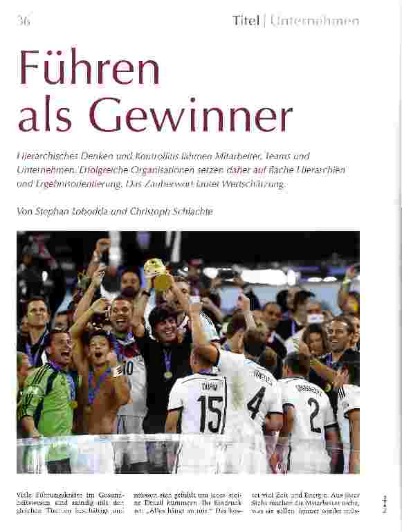 Vorschauseite 1: Führen als Gewinner