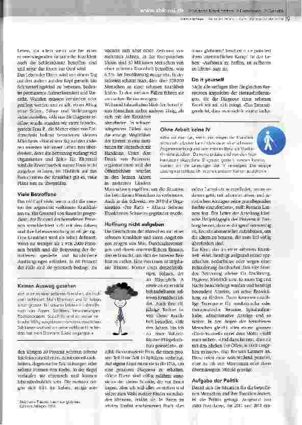Vorschauseite 2: Verschieden, isoliert, aber solidarisch