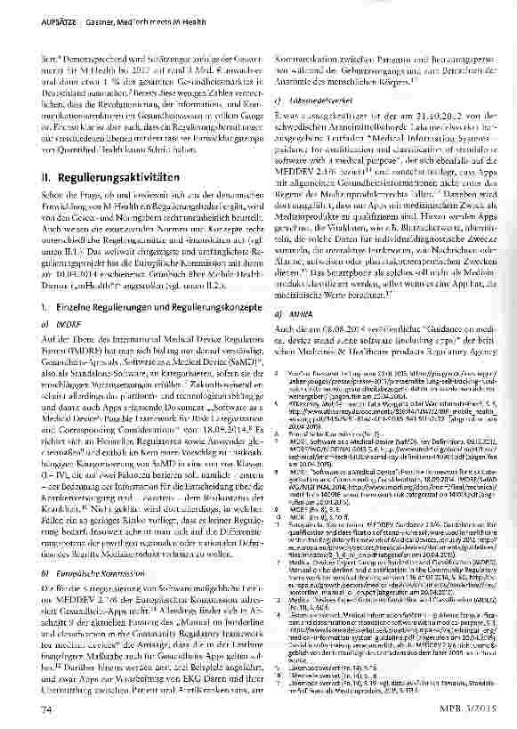 Vorschauseite 2: MedTech meets M-Health