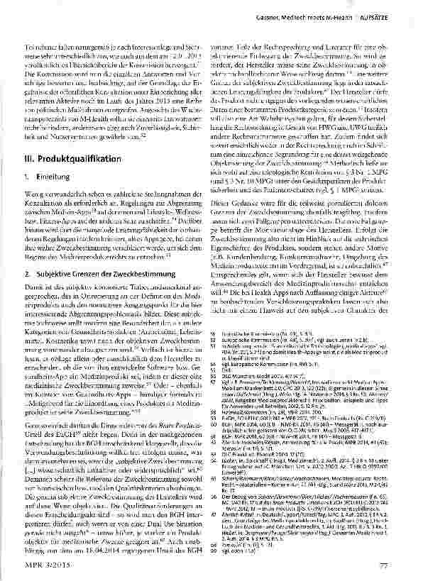 Vorschauseite 5: MedTech meets M-Health