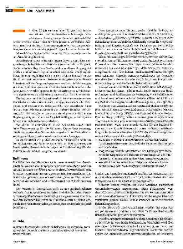 Vorschauseite 2: Der Faktor Mensch