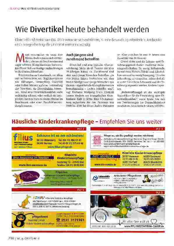 Vorschauseite 1: Wie Divertikel heute behandelt werden