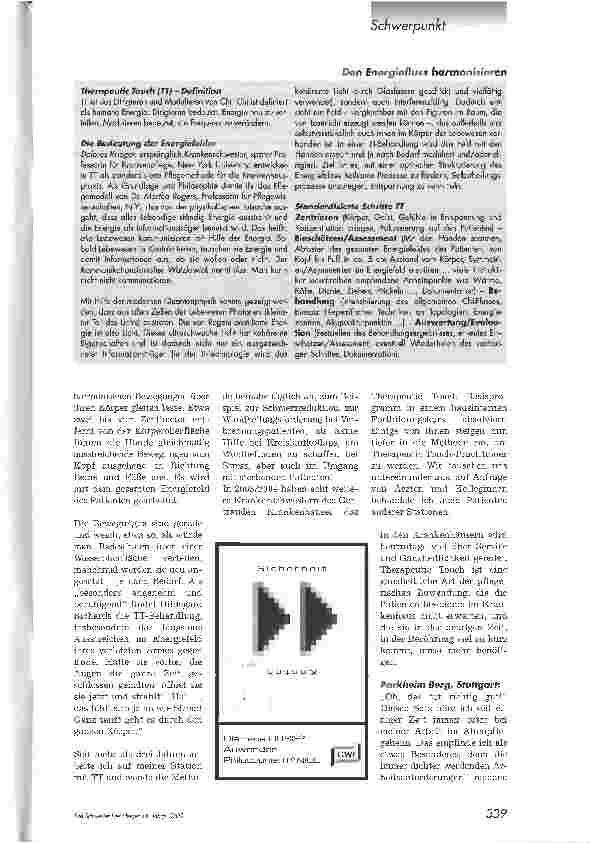 Vorschauseite 3: Energieorheit durch Handauflegen