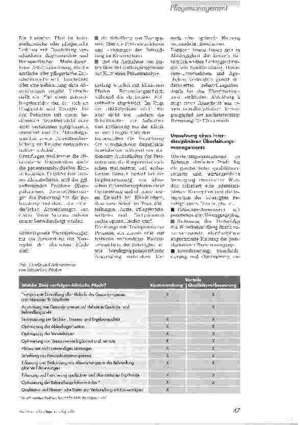 Vorschauseite 2: Interdisziplinäres Überleitungsmanagement in der WundversorgungWichtiger Baustein eines Klinischen Behandlungspfades