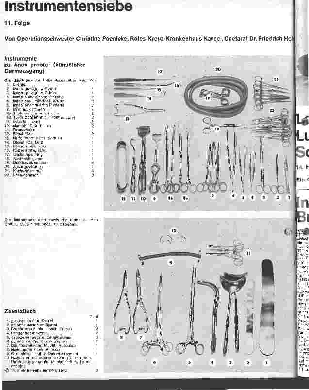 Vorschauseite 1: Instrumentensiebe 11. Folge