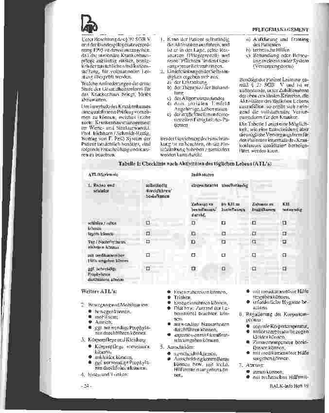 Vorschauseite 4: Vernetzung/Verzahnung der ambulanten und stationären Versorgung aus pflegerischer Sicht