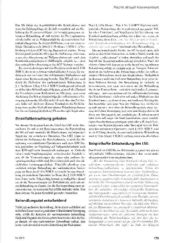 Vorschauseite 2: Poststationär ist nicht immer nachstationär