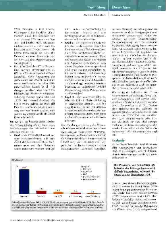 Vorschauseite 3: Analgesie, Sedierung und Anästhesie in der Notfallmedizin