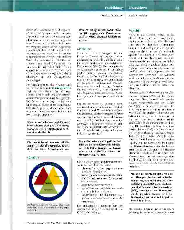 Vorschauseite 6: Analgesie, Sedierung und Anästhesie in der Notfallmedizin