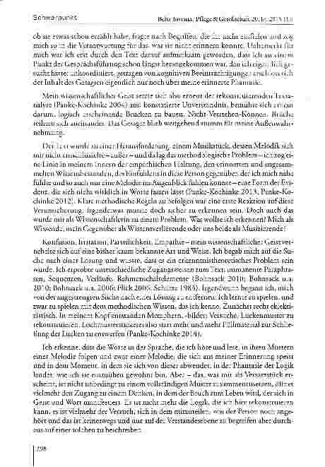 Vorschauseite 6: Whats going on? Methodologische Fragen zum Verstehen von Menschen mit Demenz in der Versorgungsforschung