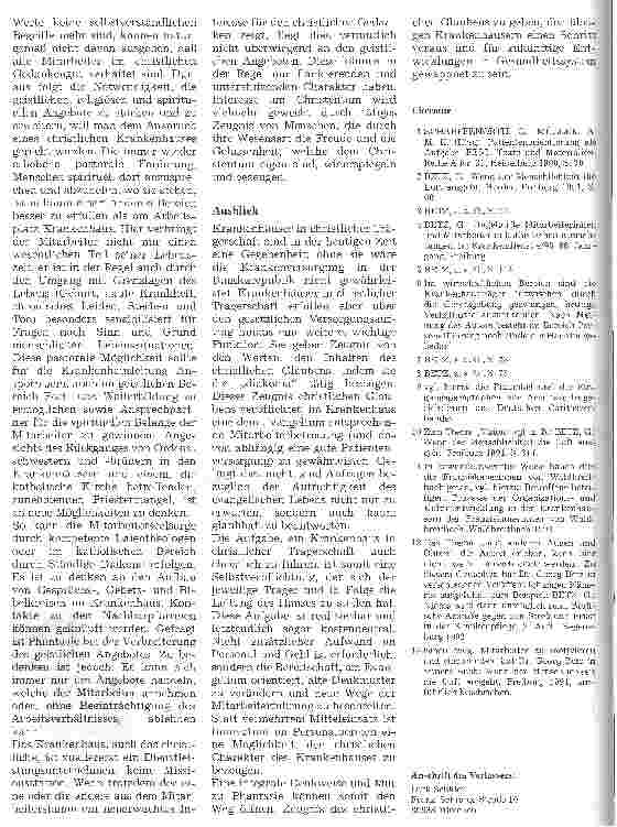 Vorschauseite 6: Personalmanagement in christlichen Krankenhäusern