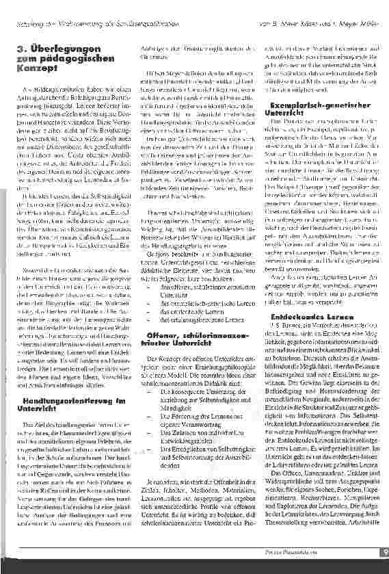 Vorschauseite 6: Schulung der Wahrnehmung als Schlüsselqualifikation