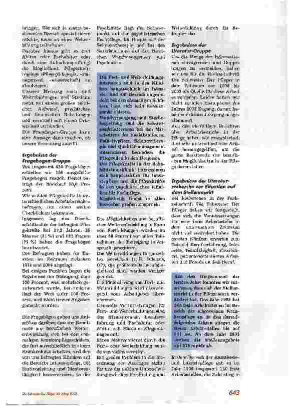 Vorschauseite 2: Examenund was dann?