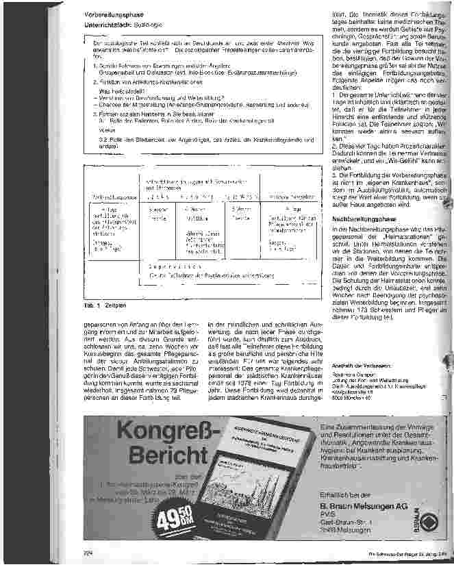 Vorschauseite 3: Weiterbildung im Umgang mit schwerkranken und sterbenden Patienten Vorstellung eines Münchner Modells 1. Teil