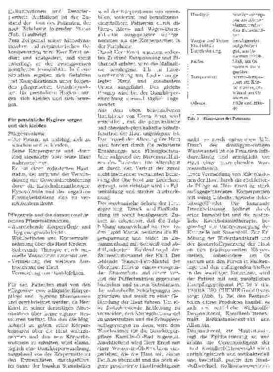 Vorschauseite 2: Umlagerung und Hautpflege als konventionelle Maßnahme zur Dekubitusprophylaxe - Fallbericht eines Langzeitpatienten auf der Intensivtherapiestation -