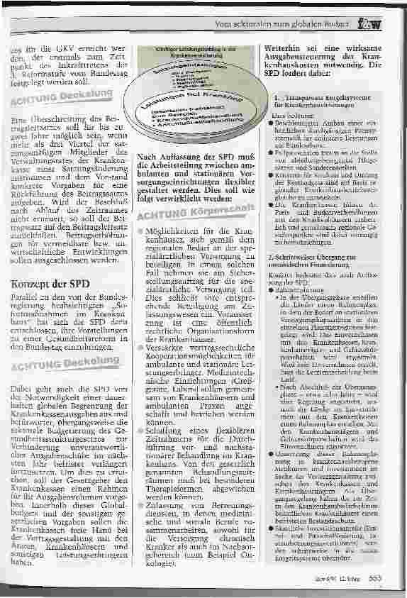Vorschauseite 2: Vom sektoralen zum globalen Budget
