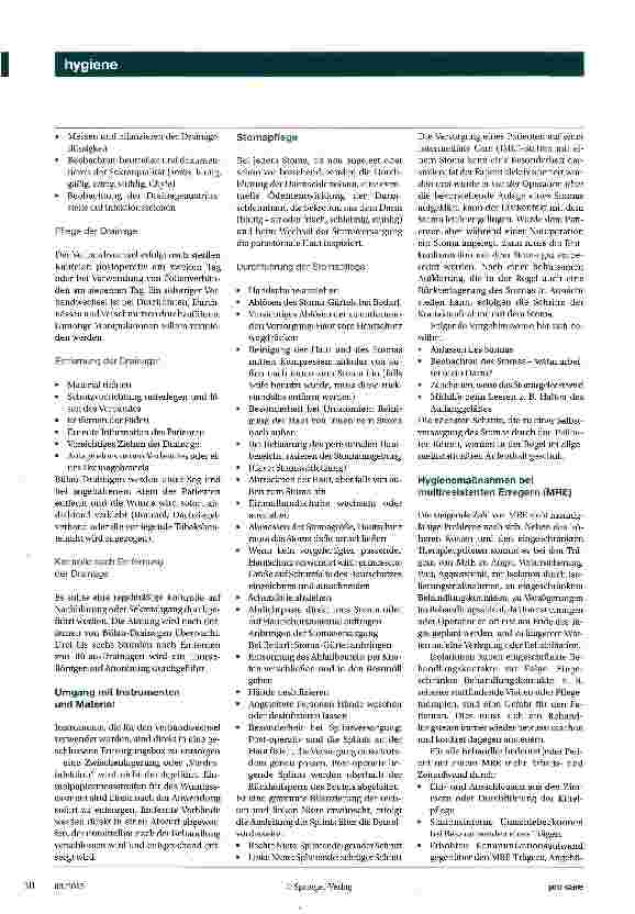Vorschauseite 3: Prävention postoperativer Wundinfektion